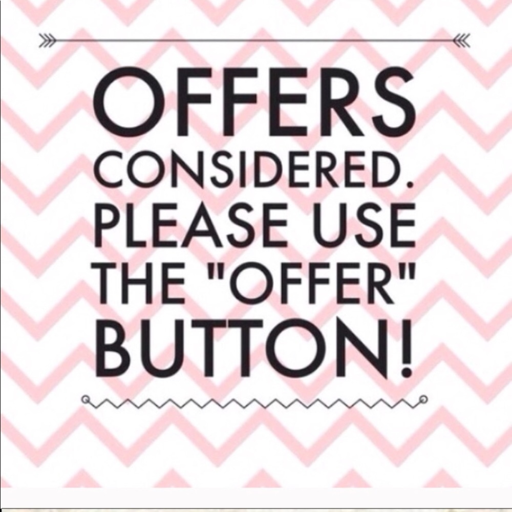 Feel free to make an offer!!!
